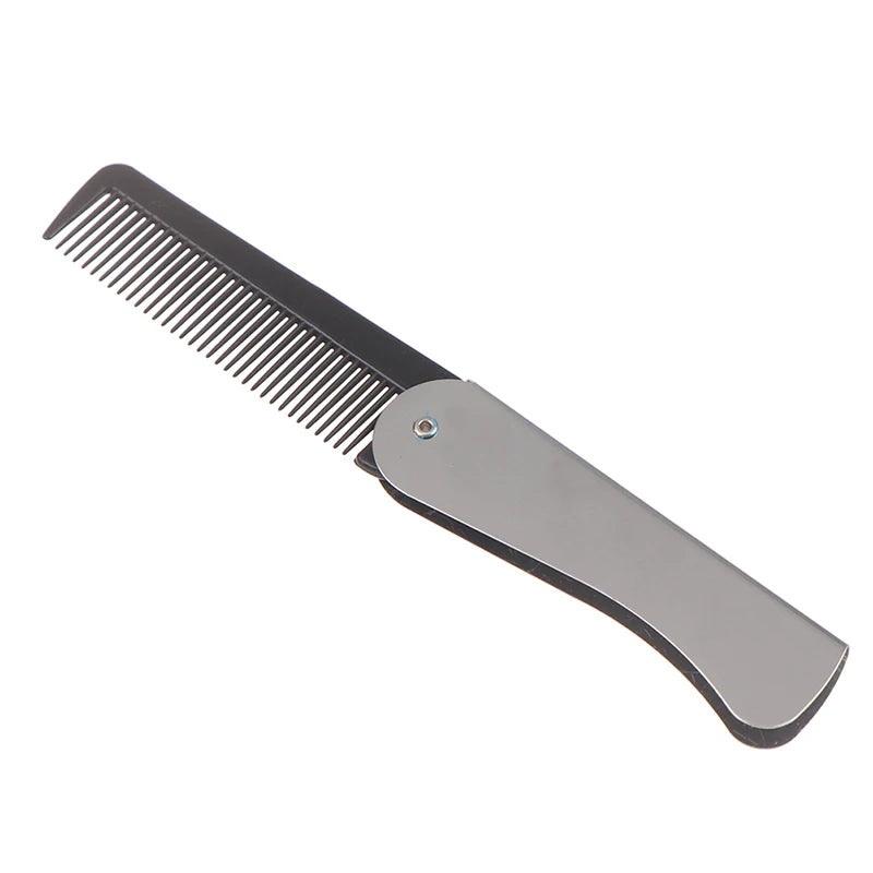 Portable Foldable Pocket Hair & Beard Comb – Compact Grooming