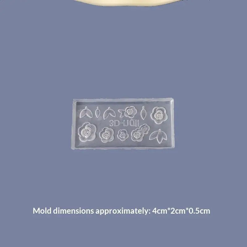 3D Silicone Nail Mold Template – DIY Nail Art Carving Tool