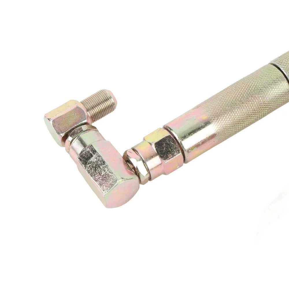 7-Piece Universal Grease Nozzle Kit – Spring-Loaded Coupler
