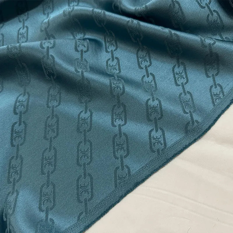 Jacquard Acetate Heavy Satin Charmeuse Fabric – VIBE