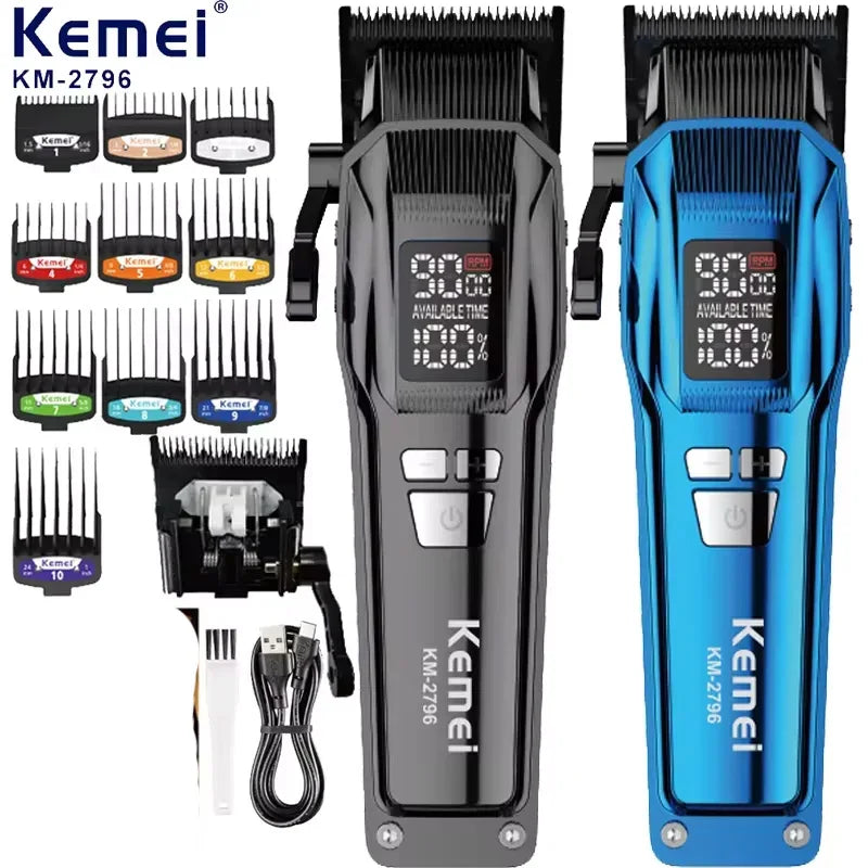 Kemei KM-2796 Pro Brushless Hair Clipper 9000RPM Fade