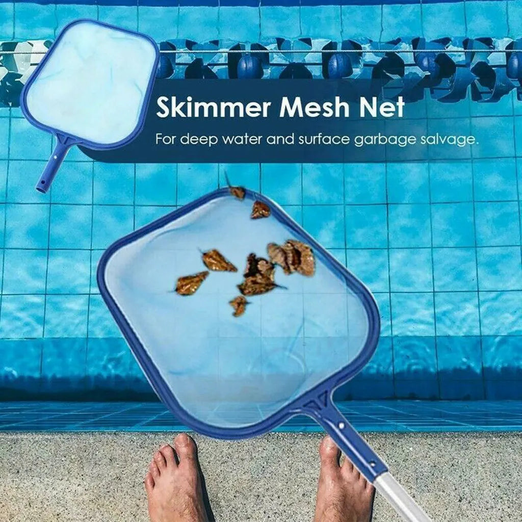 VIBE Deep Bag Leaf Skimmer Net – Pool, Spa & Pond Cleaning
