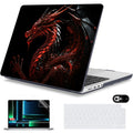 EGYAL Dragon Print Hard Shell MacBook Case – Air & Pro M1–M4