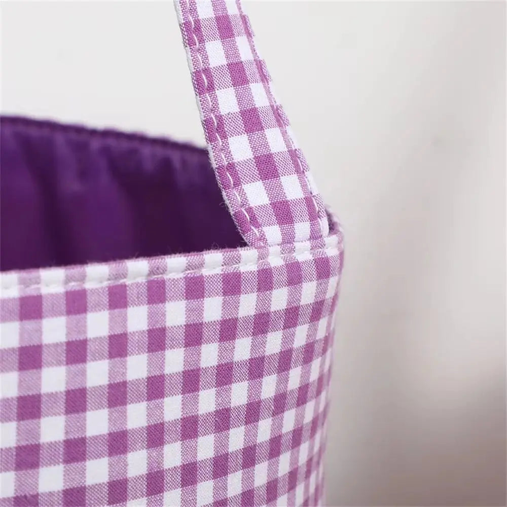 Large Halloween Trick or Treat Candy Basket Tote Bag