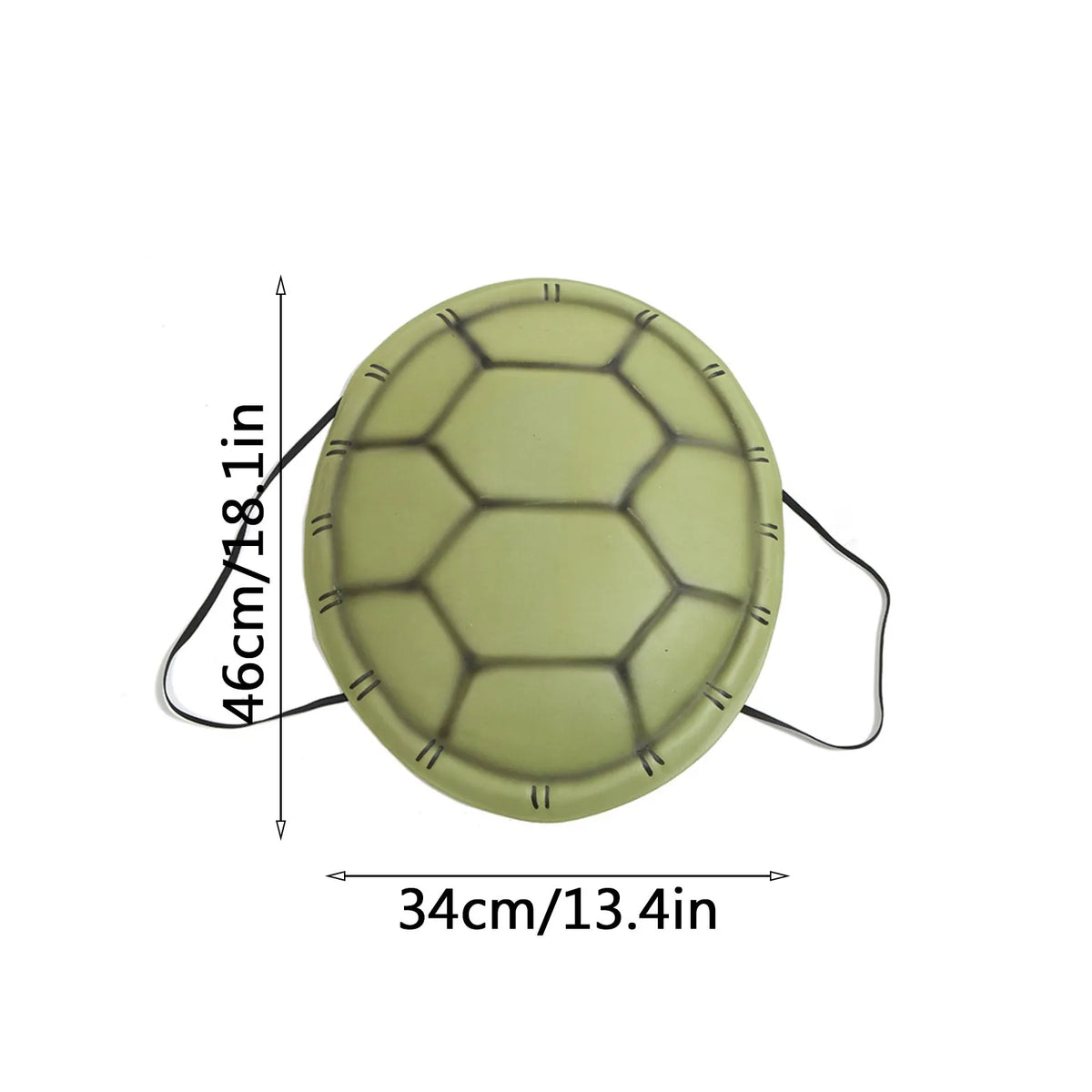 EVA Turtle Shell Cosplay Prop – Halloween Ninja Costume