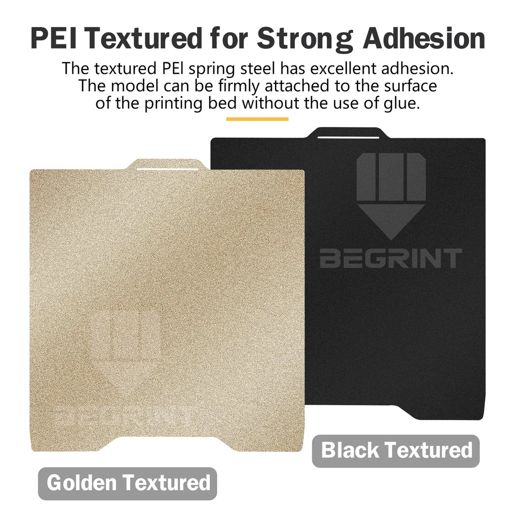 BEGRINT PEI Spring Steel Build Plate 265x300mm – Creality