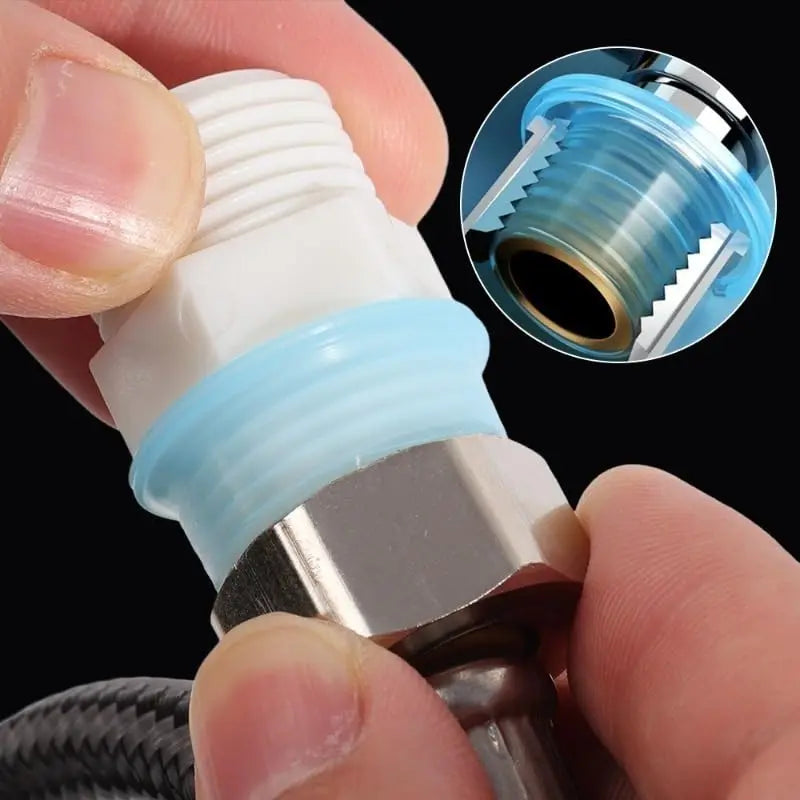 Silicone Thread Seal Tape Rings – Leak-Proof, 20–60 PCS