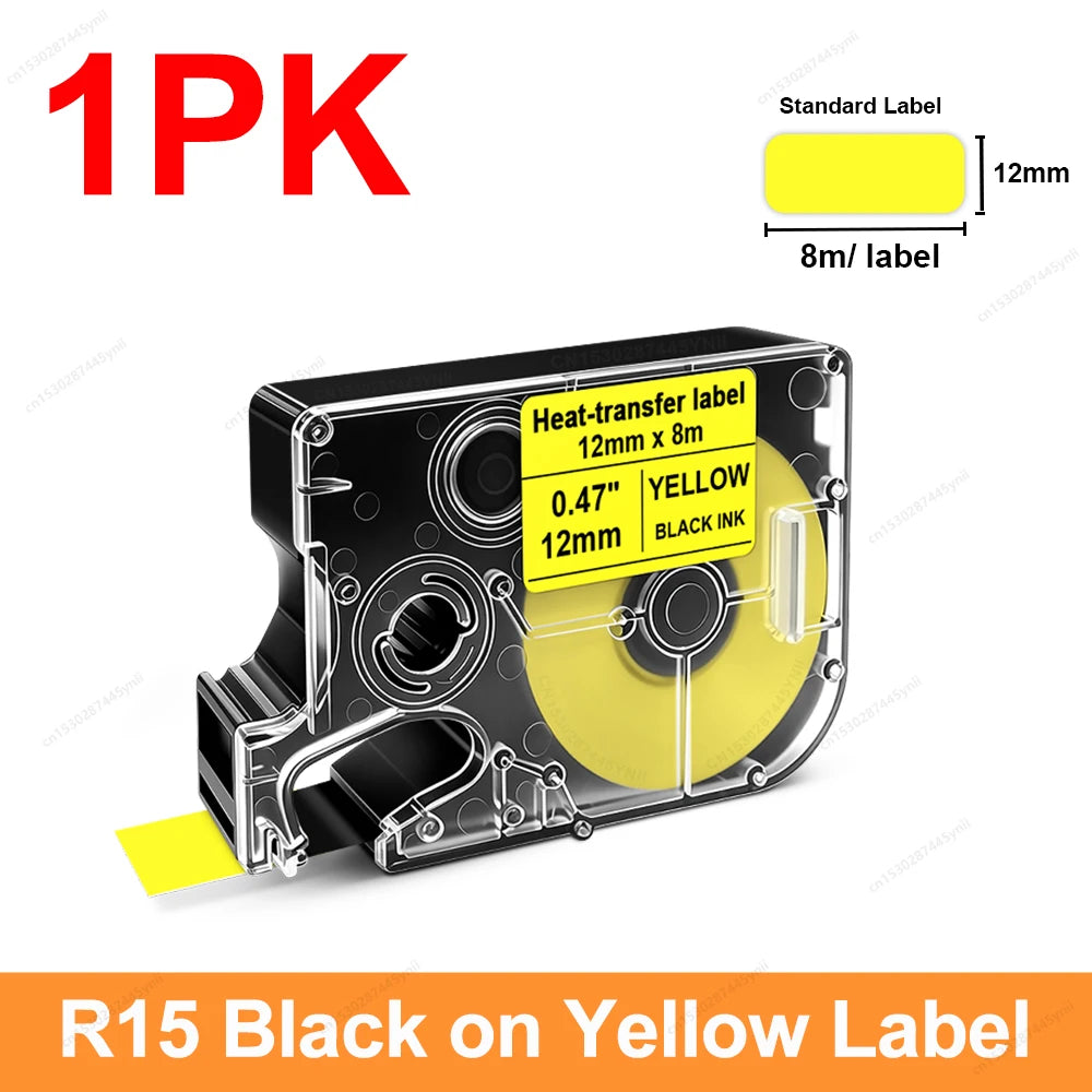Labelwell R15 Bluetooth Thermal Transfer Label & Fabric Tag Printer