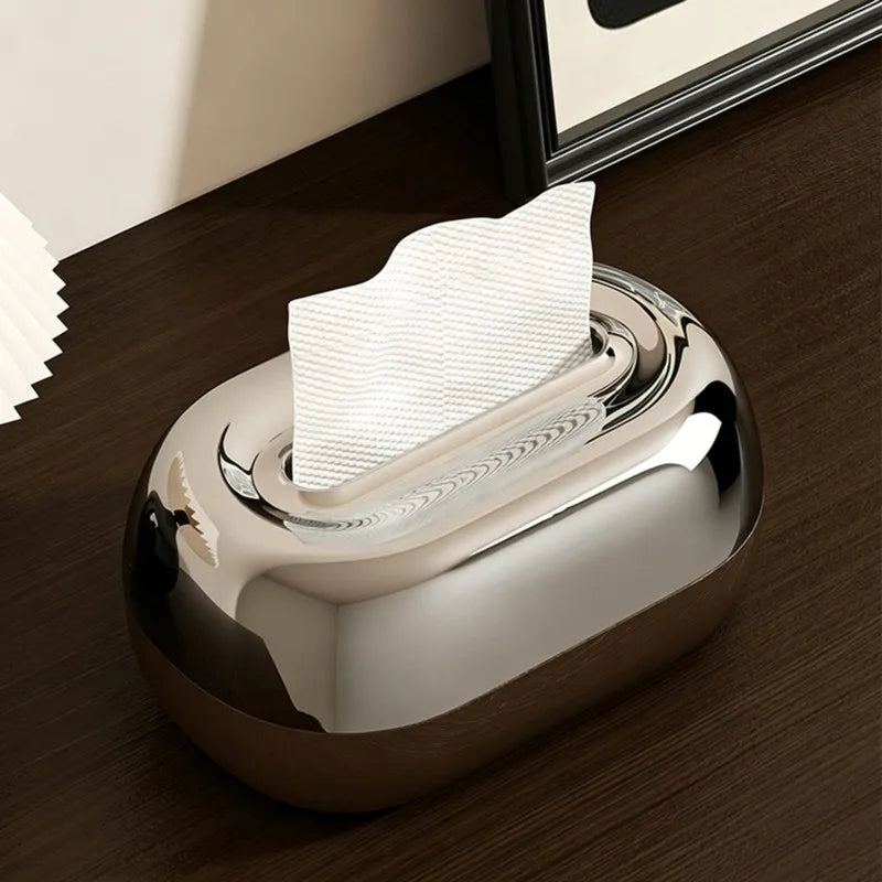 Modern Non-Jamming Plastic Tissue Box Holder – Home & Office