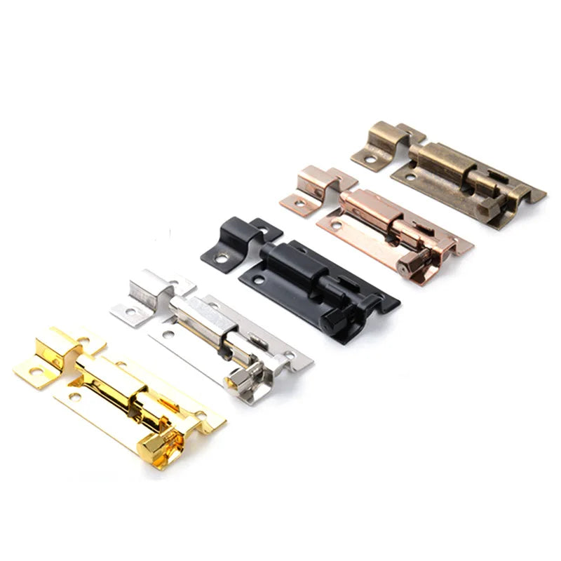 Stainless Steel Sliding Door Bolt Latch Lock 1.5–4 Inch