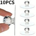 Crystal Ball Self-Adhesive Cabinet Drawer Handles 5/10 Pack