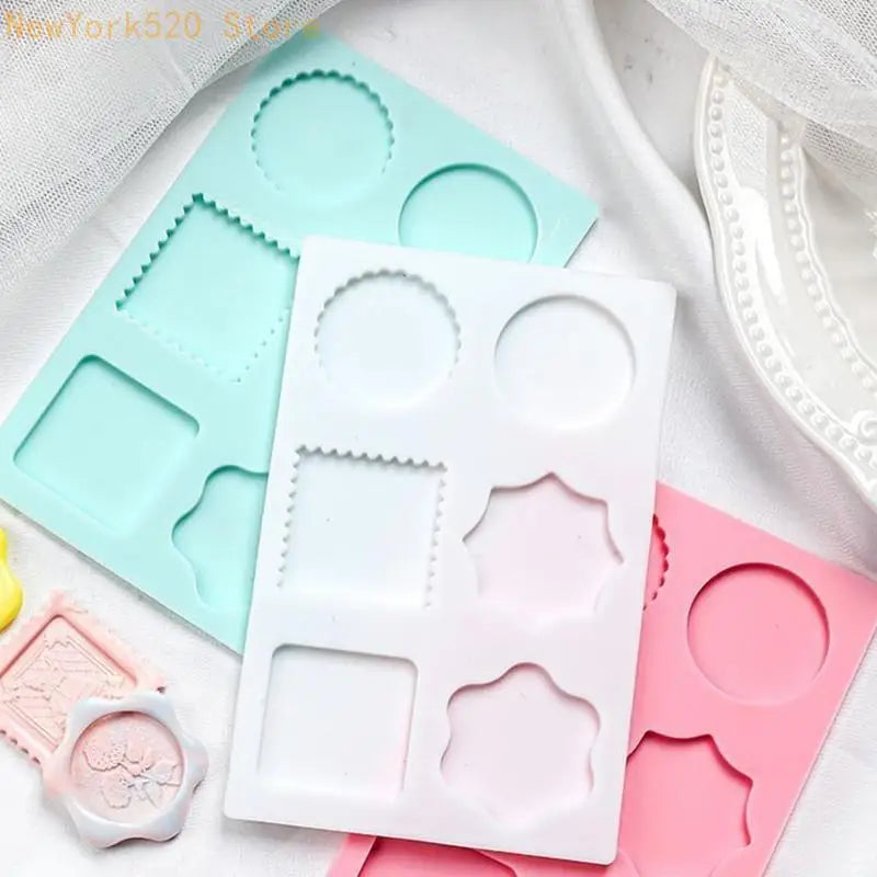 Wax Seal Stamp Silicone Mold – 6 Shapes for DIY Crafts