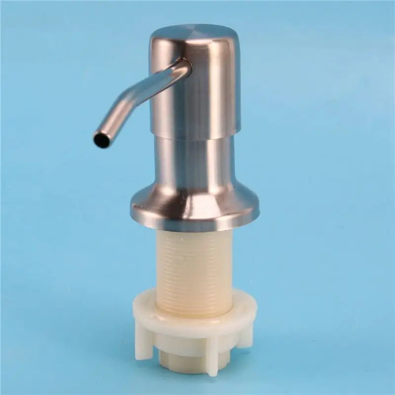 Built-In Kitchen Sink Soap Dispenser 3-Pack – Silver Brushed