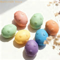 Easter Egg Silicone Mold – Flower Embossed Craft Mould