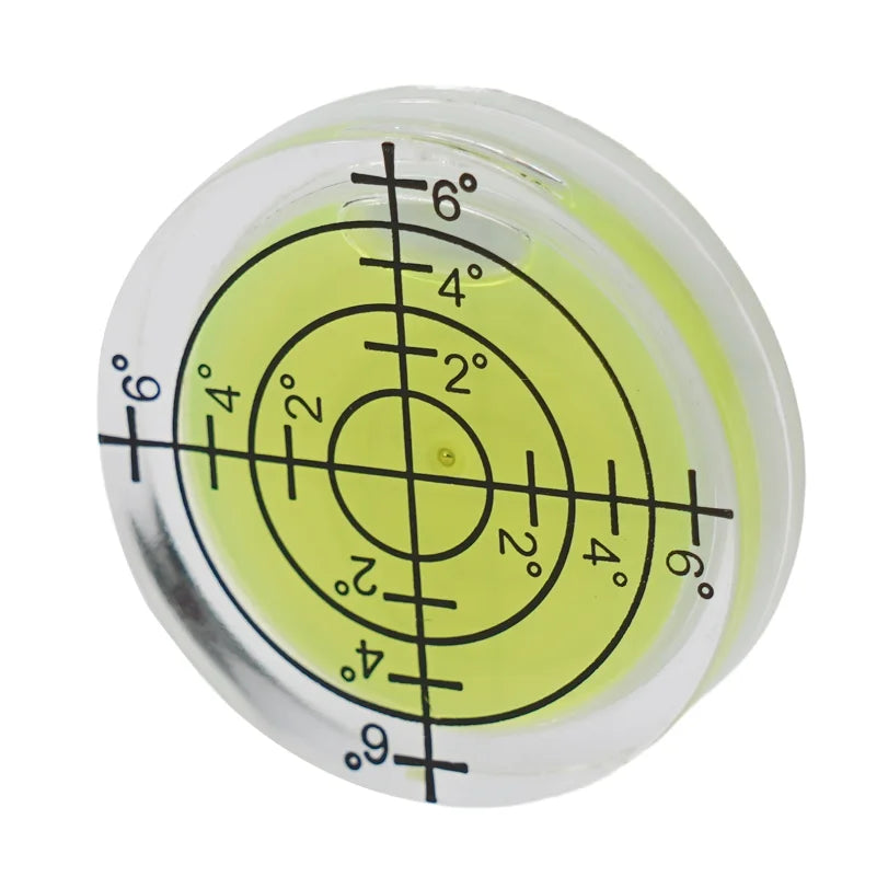 32x7mm Round Bullseye Bubble Spirit Level – High Precision