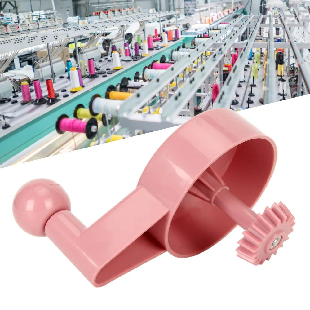 Pink Replacement Crank Handle for 40-Needle Knitting Machine