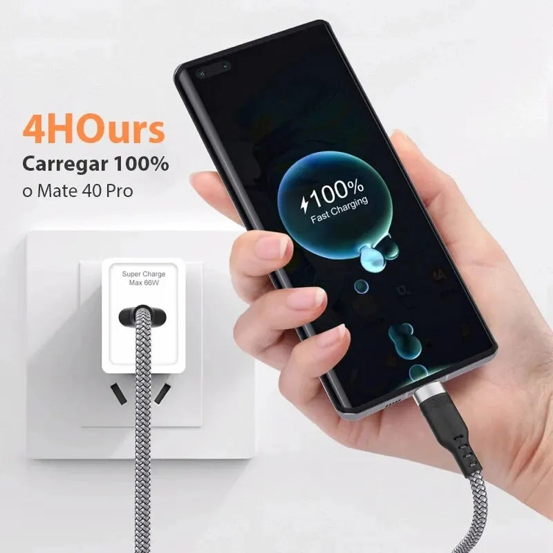 5-Meter USB Type-C 5A Fast Charging Cable – Android