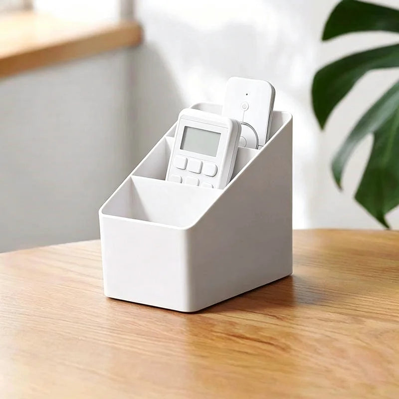 VIBE Multi-Function Desktop Storage Box – Plastic Organizer