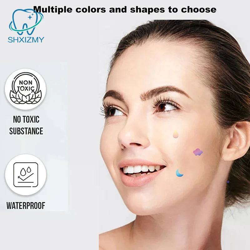 352-Pc Colorful Heart Pimple Patches – Invisible Acne Spot Stickers