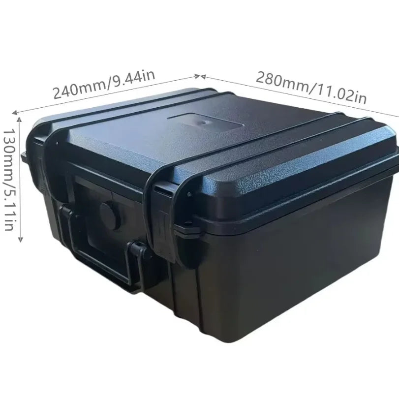 Impact-Resistant Tool Case 280x240x130mm – Hardware Storage Box