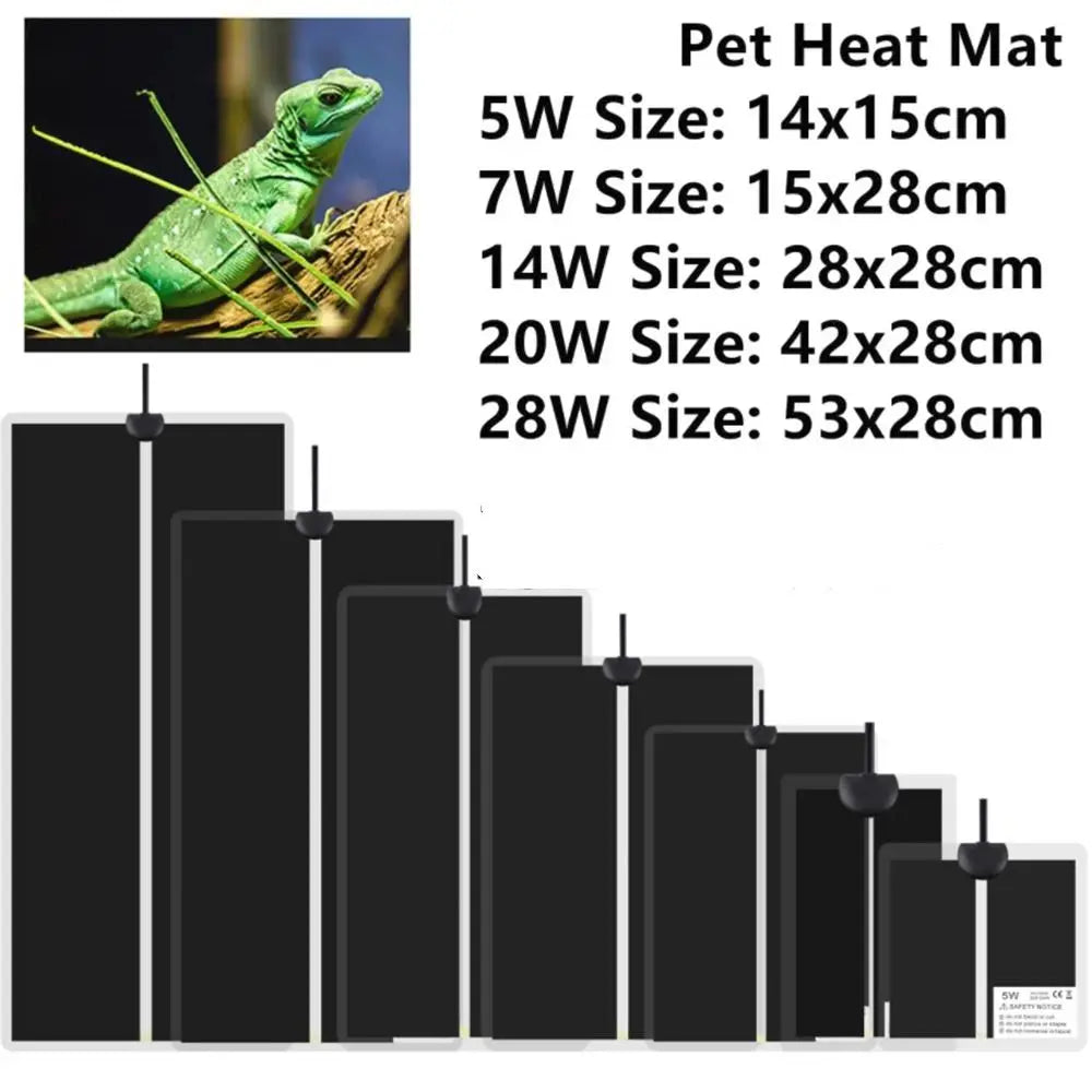 Seedling Heat Mat 5–28W with Temp Controller | EU Plug
