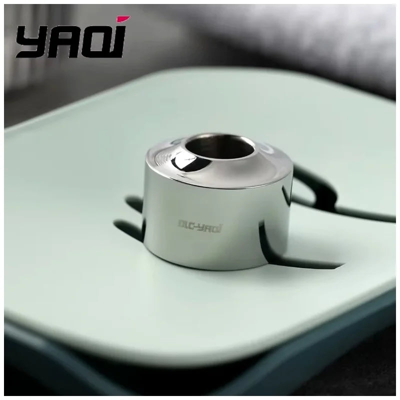 YAQI Inkwell Stainless Steel Razor Holder – Men's Shaving Stand