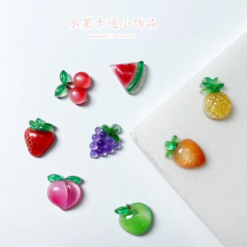 50pcs Kawaii Turtle 3D Flatback Resin Nail Art Charms DIY