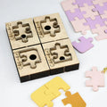 DIY Japanese Knife Making Kit – 4-Piece Puzzle Mold & Wooden Board