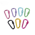 2-Pack Aluminum Quick-Release Hooks Backpack Buckles & Key Rings