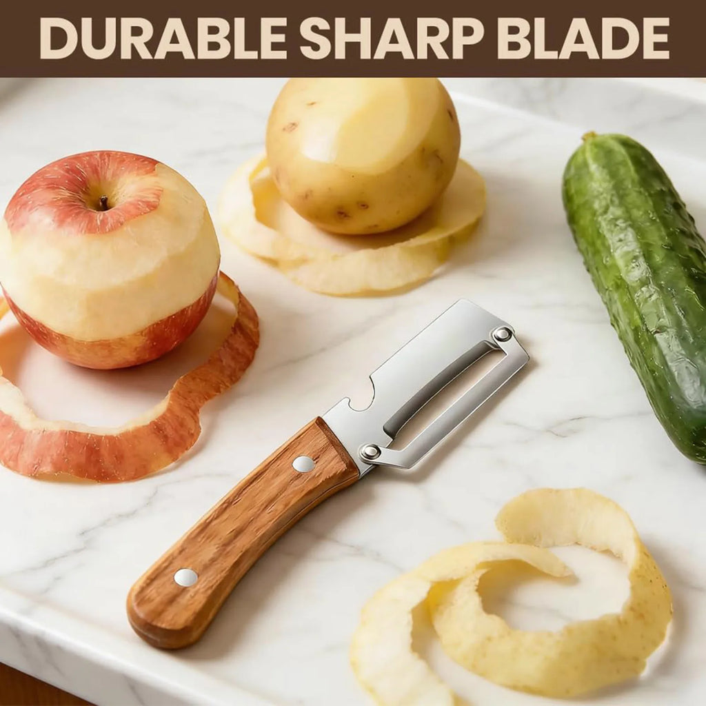 Multifunctional Stainless Steel Vegetable & Fruit Peeler