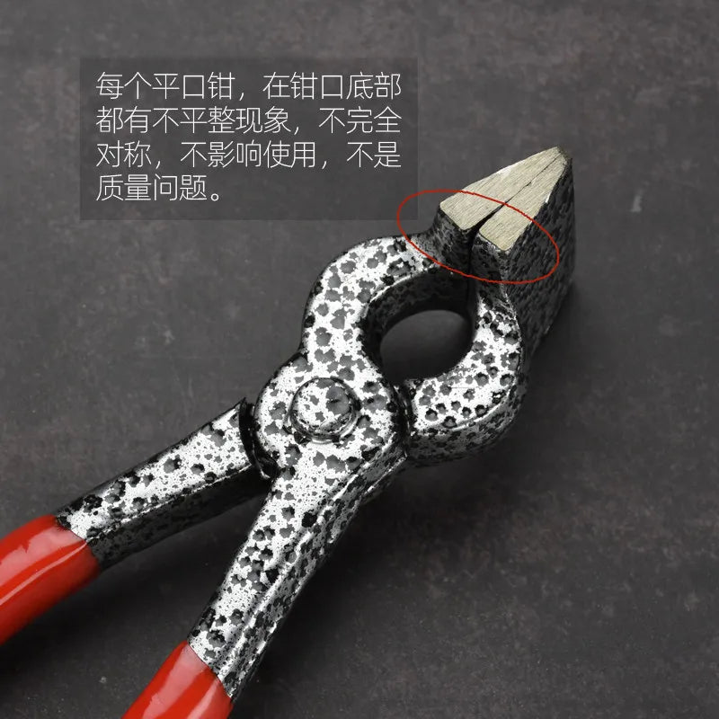 VIBE Flat Mouth Pliers Folding Tool – Leather Wallet DIY