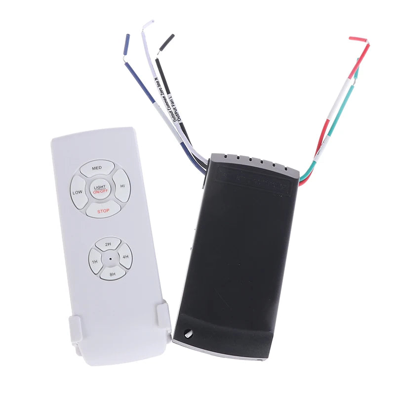 Universal Ceiling Fan Remote Control Kit with Timer 110-240V