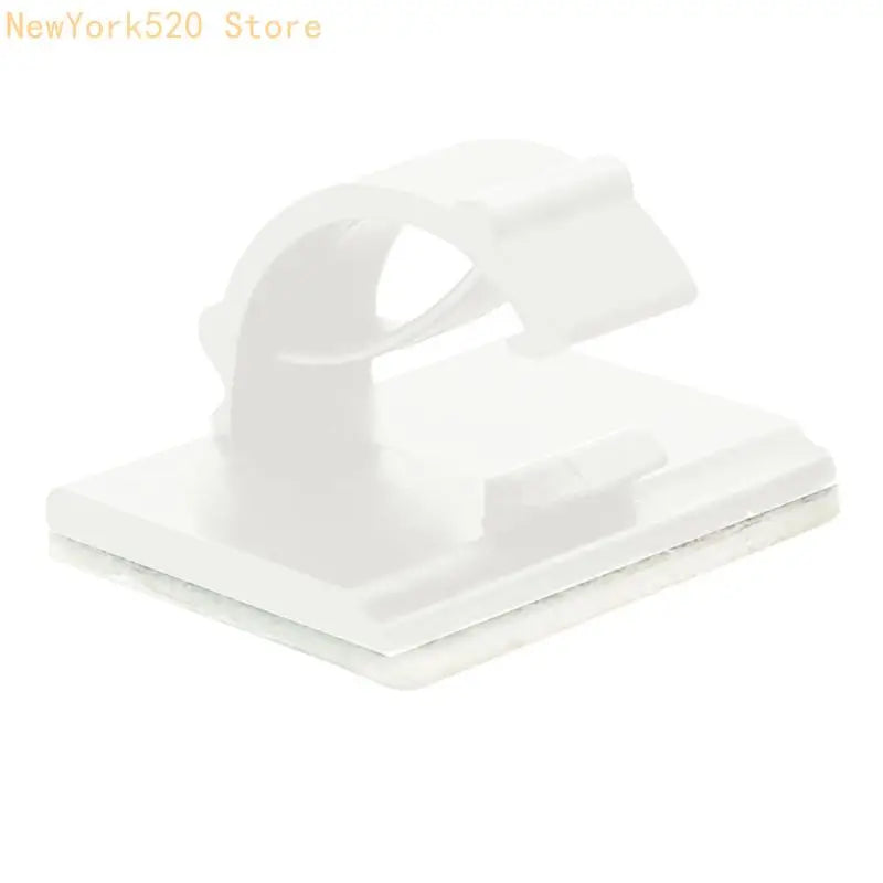 10-Pack Adhesive Cable Clamps – No-Drill Wire Clips