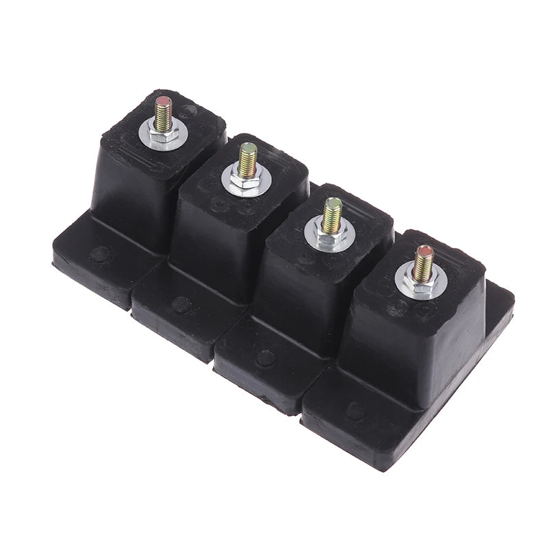 4-Pack AC Anti-Vibration Rubber Isolator Mounting Brackets