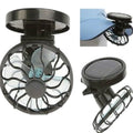 Solar Clip Fan for Hat & Cap – Portable Outdoor Cooling Fan