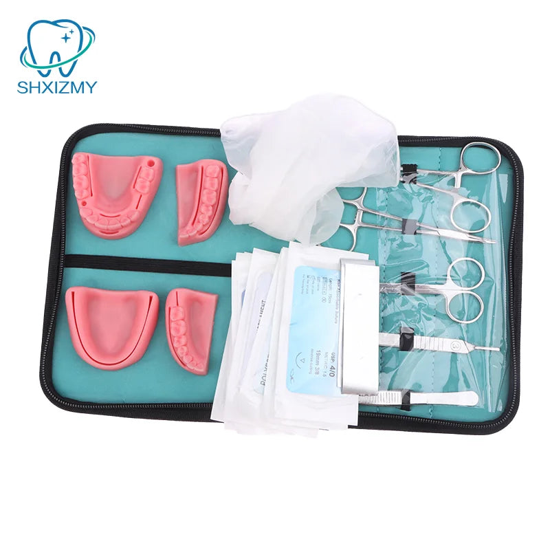 Suture Training Kit – Silicone Practice Pad & Surgical Tools