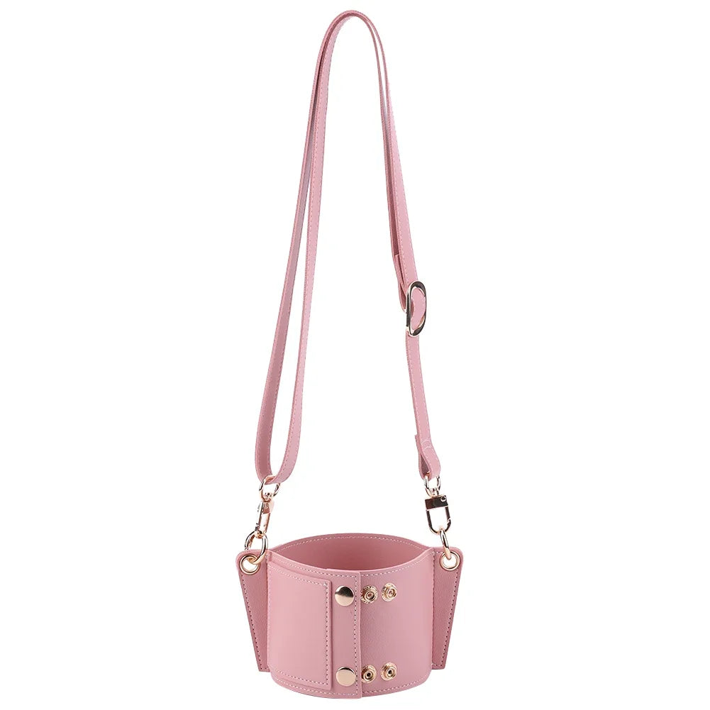 PU Leather Water Bottle Sling Bag for Stanley 30oz & 40oz
