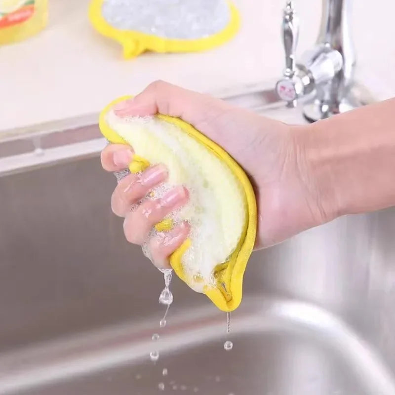 Double-Sided Dishwashing Sponge 3/5 Pack – Kitchen Scrubber
