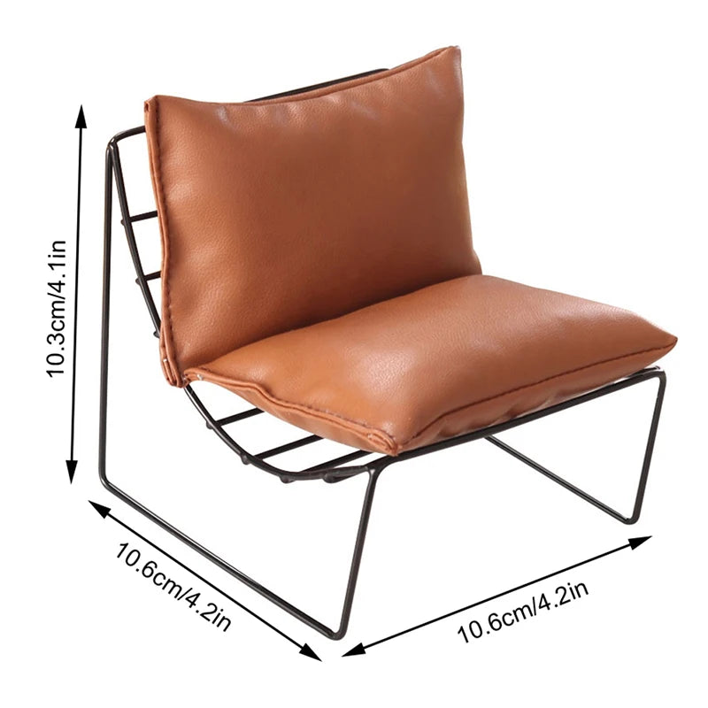 1:6 & 1:12 Dollhouse Miniature Sofa Chair – Living Room Decor