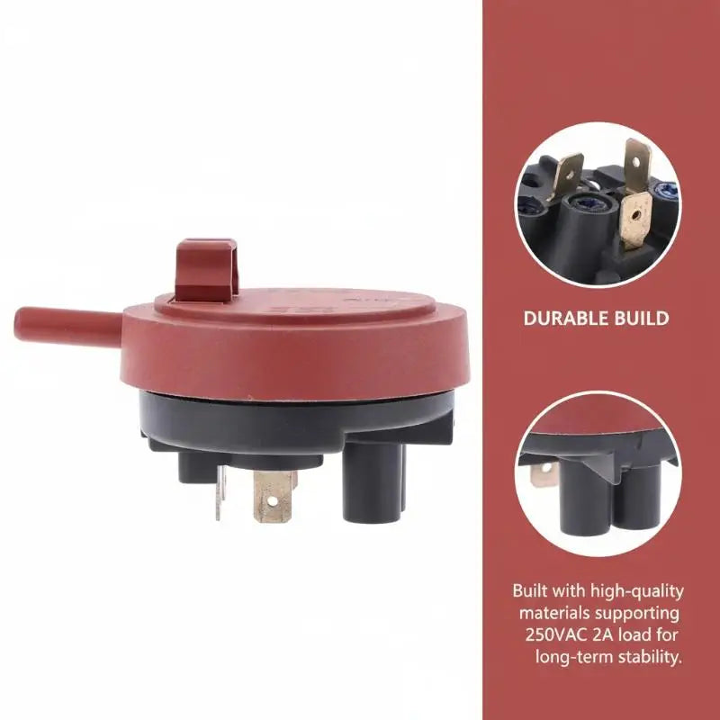 Washing Machine Water Level Sensor Pressure Switch 250VAC 2A