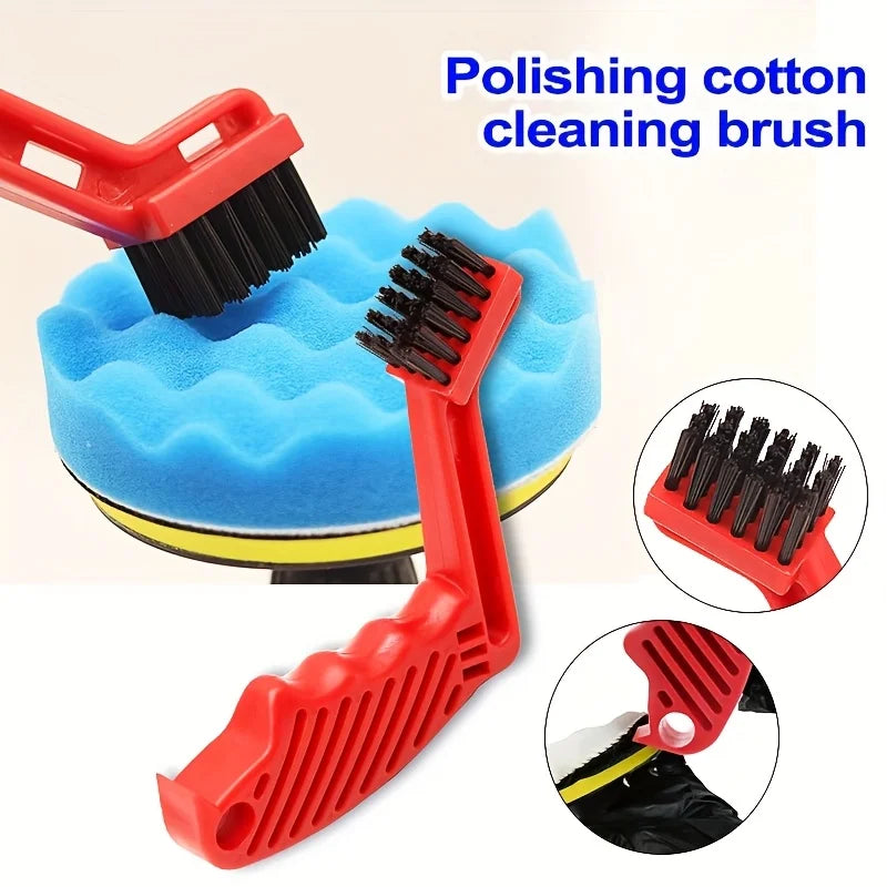 Polishing Pad Cleaning Brush – Nylon Spur Tool | VIBE
