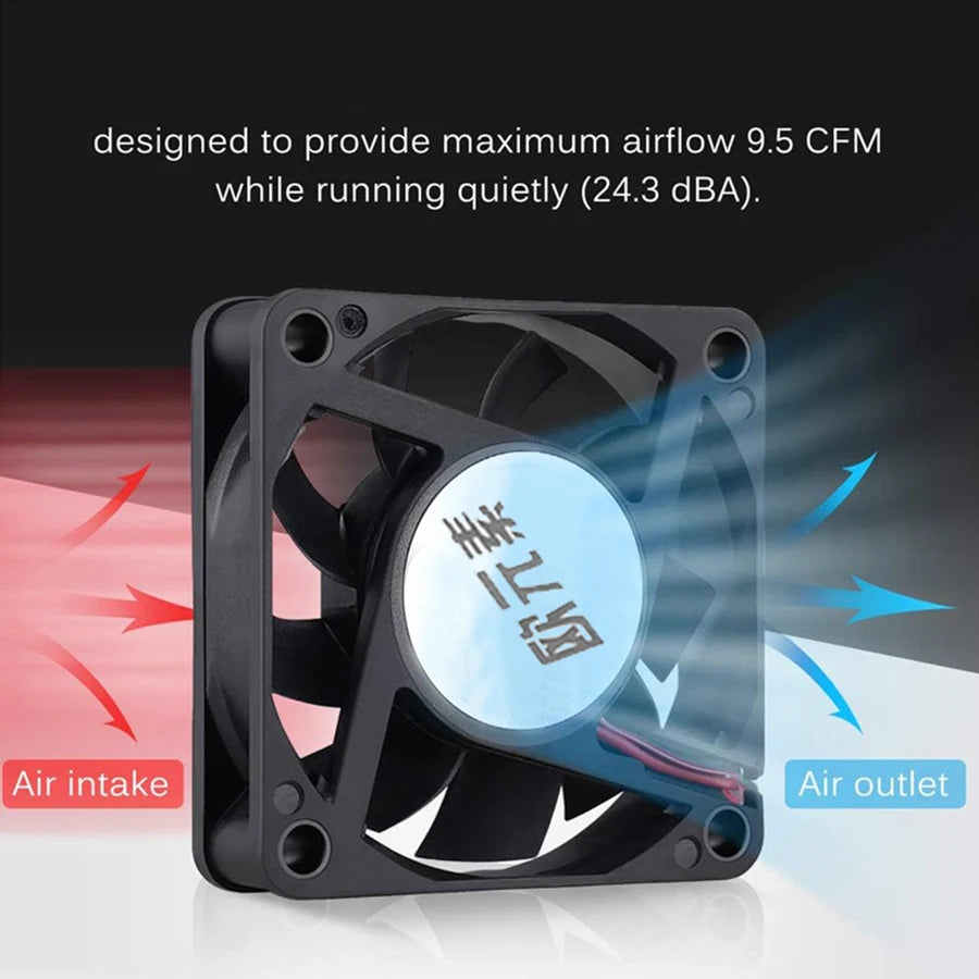 USB 12V Cooling Case Fan 120mm & 80mm – DVR Router TV Box