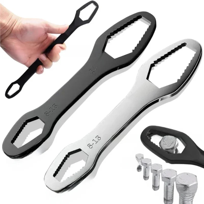Adjustable Self-Tightening Torx Wrench 8-24mm Double-Head