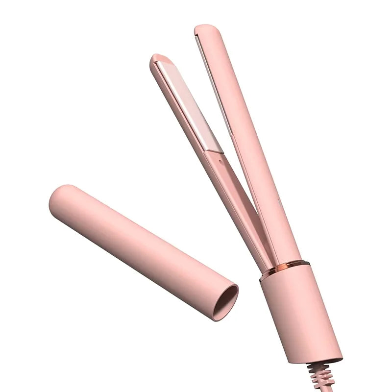 Mini 2-in-1 Hair Straightener & Curler | 30s Heat | Travel