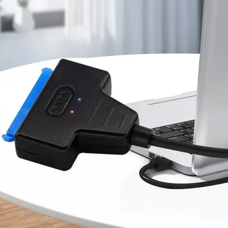 SATA to USB 3.0 & USB-C Adapter Cable for 2.5" HDD & SSD