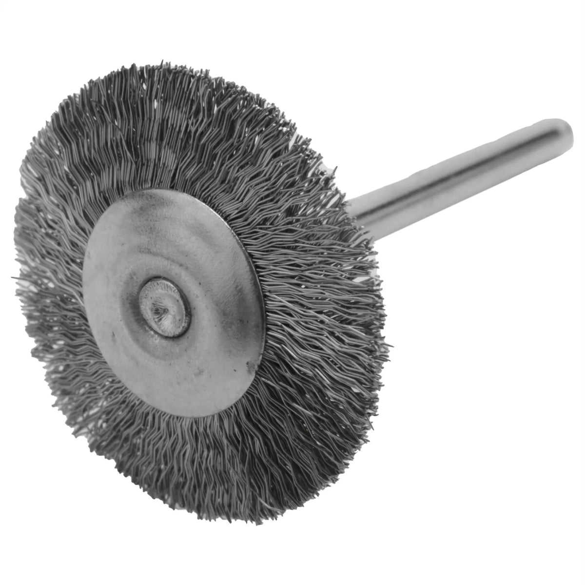 60-Pc 3mm Shank Steel Wire Rotary Brush Set for Drills