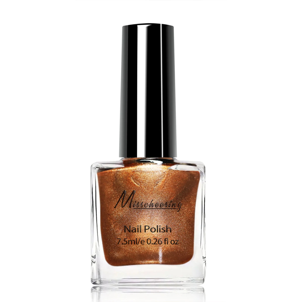 Metallic Mirror Nail Polish – Chrome Glitter Quick-Dry Lacquer