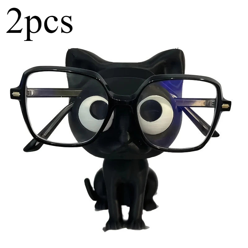 3D Printed Cat Glasses Holder – Cute Desk Organizer Stand