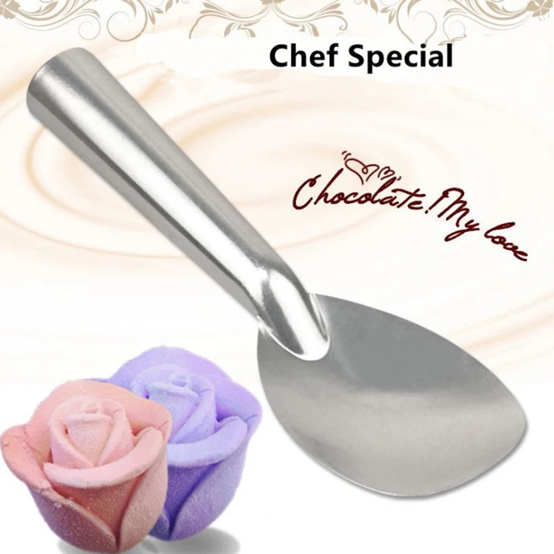 VIBE Aluminum Ice Cream Scoop – Paddle Dessert Server