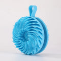 Double-Sided Silicone Bath Brush – Soft Bristle Body Scrubber